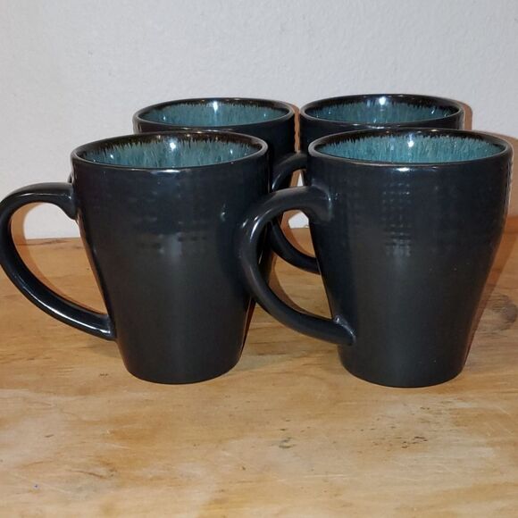 Mikasa Gourmet Basics Daymon Jade Cups Set of 4 - Picture 1 of 6